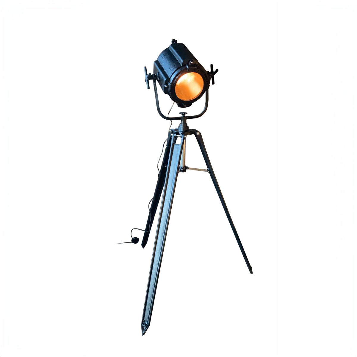 Vloerlamp Aluminum Zwart